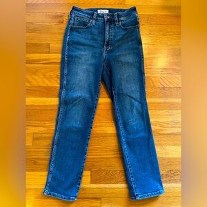 Madewell Curvy Roadtripper Stovepipe Jeans